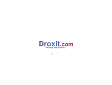 Tablet Screenshot of droxit.com